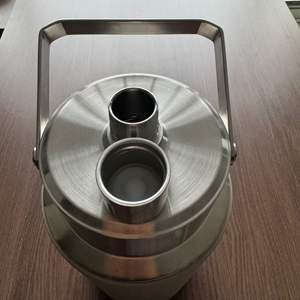 Bouteille d'eau isotherme en acier inoxydable de 5,3 L pour chantier agricole et de construction, grande capacité, longue durée de conservation, eau chaude et froide - Product Image 4