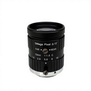 Objectif industriel 12 mm, 5 MP, objectif de vision industrielle, objectif de caméra industrielle, 2/3 ", monture C, faible distorsion M993 - Product Image 3