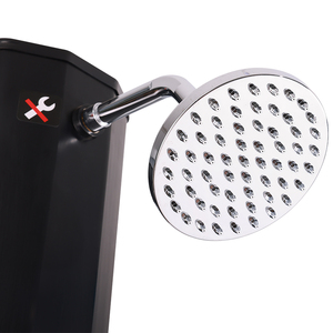 Colonne de <span class=keywords><strong>douche</strong></span> extérieure autoportante de qualité avec pommeau de <span class=keywords><strong>douche</strong></span> à effet pluie et à main pour jardin/<span class=keywords><strong>piscine</strong></span>/cour de plage - Product Image 5
