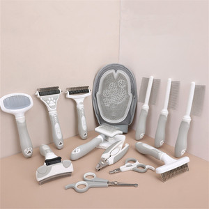 Cepillo para mascotas para perros y gatos, peine para limpieza de cabello, nudos y cepillos para eliminar el pelo suelto, cepillos profesionales para perros - Product Image 3