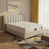 Matelas fin hybride ressort mousse doux haut fiable, imperméable lavable avec technologie fraîcheur