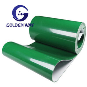 Оптовая продажа, зеленая пищевая конвейерная лента из полиуретана/зеленая конвейерная лента из ПВХ/Низкая удлиненность, конвейерная лента из ковша - Product Image 2