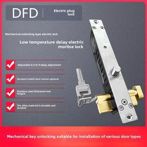 12V/24V blocco elettrico di controllo elettromagnetico interruttore a chiave di accesso chiavistello per porta stato normale chiuso - Product Image 2