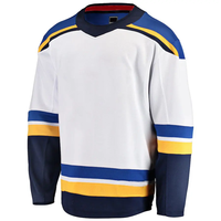 Jersey hoki es Kanada tim kustom murah baru & Jersey hoki es sublimasi