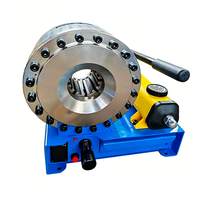 Machine à sertir manuelle pour flexibles hydrauliques avec pompe, force de serrage 600T, facile à utiliser, sertisseuse efficace