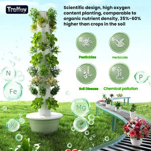 Système de jardinage vertical hydroponique à plusieurs niveaux, empilable, design gain de place pour appartements et petites maisons - Product Image 2