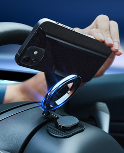 Soporte Magnético para Teléfono con Anillo para Volante, Plegable, para Superficies Curvas, Ajuste Firme, Compatible con Carreteras con Baches, Gran Venta 2025 - Product Image 5