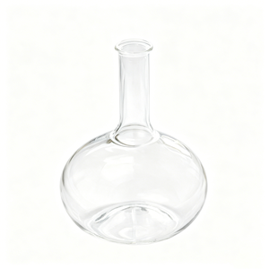 Carafe en verre transparent sans plomb à col long et bulbe rond avec bouchon en liège pour vin <span class=keywords><strong>de</strong></span> fruits (<span class=keywords><strong>pomme</strong></span>, poire) et boissons <span class=keywords><strong>maison</strong></span> - Product Image 5