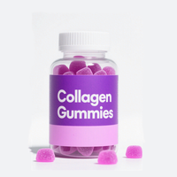 Complément de beauté en gommes de collagène, biotine et kératine OEM d'usine avec biotine et vitamines