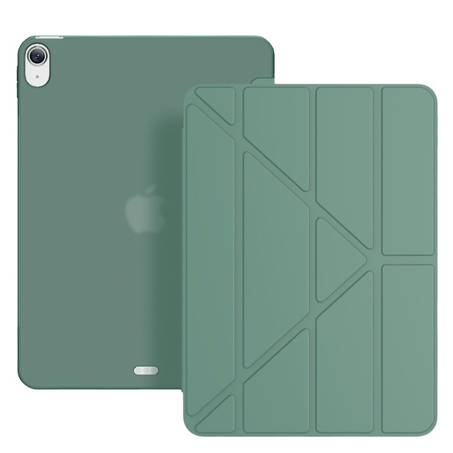 Slim Smart Shell Stand Translucent Frosted Back Cover case for New iPad Air11 Air4 air 5 /6/7 2024