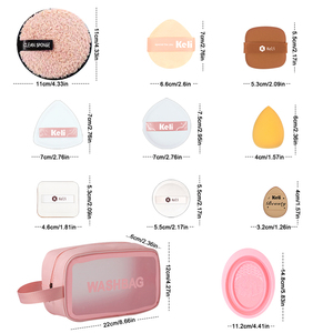 Meilleure vente Ensemble de pinceaux de <span class=keywords><strong>maquillage</strong></span> manche en bois écologique Pinceaux de <span class=keywords><strong>maquillage</strong></span> rose vif bon marché Marque privée Rose - Product Image 2