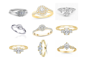 Anillo de Compromiso con Diamante de Corte Esmeralda Cultivado en Laboratorio HPHT, Certificado por GIA/IGI, 18K/14K/10K, Diamante VVS CVD Certificado por GIA/IGI - Product Image 3