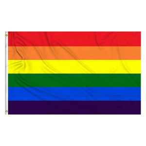 Bandiera Arcobaleno LGBT 3x5ft, Accessorio Decorativo Colorato per la Pace - Product Image 1