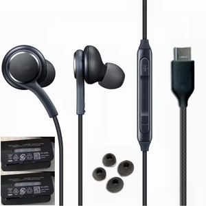 หูฟังแบบมีสาย Type <span class=keywords><strong>C</strong></span> รุ่นขายดี Note 10 S21 S22+ พร้อมไมโครโฟน <span class=keywords><strong>USB</strong></span> <span class=keywords><strong>C</strong></span> <span class=keywords><strong>AKG</strong></span> ควบคุมระดับเสียงได้ - Product Image 1