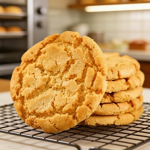 Biscuits et pâtisseries biologiques importés, faibles en sucre, directement de l'usine : Shortbread au beurre et pêche croustillante - Product Image 6