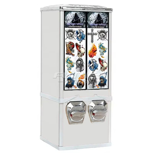 <span class=keywords><strong>Distributeur</strong></span> <span class=keywords><strong>automatique</strong></span> de stickers, tatouages et cartes Tm25 avec support chromé pour cartes ou pochettes à thème dessin animé - Product Image 4