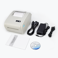 Imprimante d'étiquettes thermiques KMIRUI 110 mm (USB et sans fil) 203 dpi haute vitesse, prend en charge la création de modèles et le téléchargement de logos personnalisés, en stock