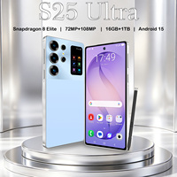 Puissant téléphone Android 15 S25 Ultra, 16 Go de RAM, 1 To de ROM, écran OLED 7,3 pouces pour fournisseur B2B en gros