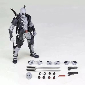 Nueva Llegada de la Serie Anime Yamaguchi # Figura de Acción Deadpool Roja 001, Juguetes de PVC S.H. Figuarts Deadpool - Product Image 6
