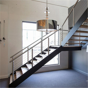 <span class=keywords><strong>Escalier</strong></span> en bois personnalisé Étapes la meilleure quille centrale <span class=keywords><strong>Escalier</strong></span> droit <span class=keywords><strong>Escalier</strong></span> à prix bon marché - Product Image 2