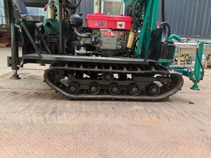 Máquina de Perfuração Rotativa Montada em Esteira de Alta Eficiência com Motor Hidráulico para Perfuração de Poços Equipamento Agrícola à Venda - Product Image 5
