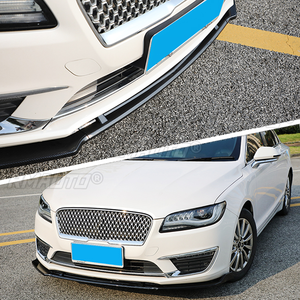 3Pcs <b>Car</b> Front Bumper Lip 3 Pcs Black Splitter <b>Diffuser</b> Lip Body Kit Spoiler Bumpers <b>for</b> Lincoln MKZ 2017 2018 2019 - Product Image 4