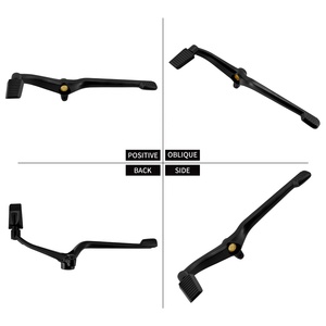 Palanca de cambio de punta de talón de Control de pie de motocicleta Cromo Negro para <span class=keywords><strong>Honda</strong></span> <span class=keywords><strong>Gold</strong></span> <span class=keywords><strong>Wing</strong></span> GL1800 Tour DCT 2018-2021 <span class=keywords><strong>2022</strong></span> 2023 aleación de aluminio - Product Image 4