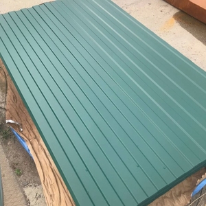 Hoja de techo Material de construcción Hojas de techo Ppgl Tejas de color <span class=keywords><strong>Precio</strong></span> Galvanizado Metal <span class=keywords><strong>corrugado</strong></span> <span class=keywords><strong>Acero</strong></span> <span class=keywords><strong>Precio</strong></span> ASTM - Product Image 2