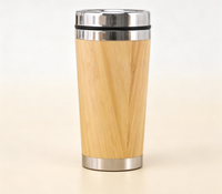 Mug de voyage isotherme en acier inoxydable, logo personnalisé gravé au laser, cadeau écologique, portable, pour le camping, le bureau, l'extérieur, tasse à eau