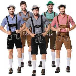 Uniforme Hansel <span class=keywords><strong>Oktoberfest</strong></span> allemand bavarois hommes bière vêtements Anime Cosplay Cosplay Costumes - Product Image 1