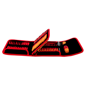 Set di Cacciaviti Isolati 93LB809 50 Pezzi 1000V VDE GS IEC 60900 S2 con Punte Piatte, Phillips, <span class=keywords><strong>Torx</strong></span> ed Esagonali - Product Image 1