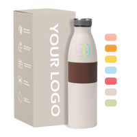 Bouteille isotherme portable en acier inoxydable 304 à double paroi de 650 ml, écologique, pour lait, sport et voyage, maintien thermique 6-12 heures