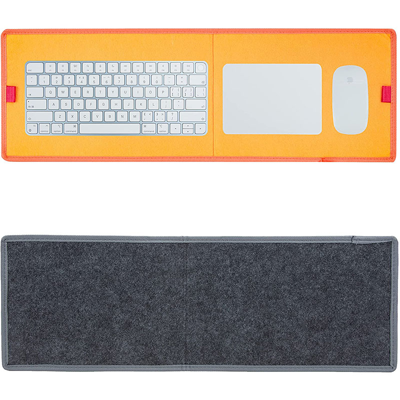 Большой войлочный коврик для мыши, Настольный коврик для офиса, письменного стола, коврик для ноутбука, практичный, можно использовать по размеру