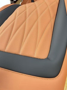 Housses de siège révisées pour <span class=keywords><strong>Mercedes</strong></span>-Benz AMG G55, qualité de luxe, cuir, ensemble de housses de siège de <span class=keywords><strong>voiture</strong></span>, accessoire intérieur confortable - Product Image 4