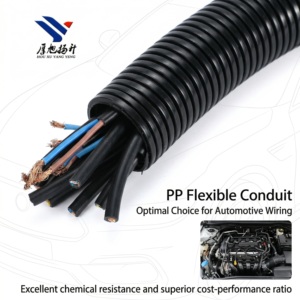 Conducto Flexible Corrugado de PP de Alta Calidad, AD10-AD106 para Cableado de Máquinas y Gestión de Cables - Product Image 1