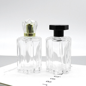 Flacons cosmétiques vides en forme d'étoile en gros, capacité de 30 ml et 100 ml, flacons de parfum en verre et flacons de recharge avec clips - Product Image 1