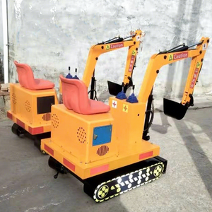 Grand parc pour enfants manèges d'amusement à pièces de foire électrique pour enfants mini excavatrice de sable pour enfants à vendre - Product Image 1