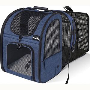 Free sample Pet <b>Carrier</b>, Airline Approved Collapsible <b>Cat</b> <b>Soft</b>-Sided <b>Carriers</b> W/Removable Fleece Pad for <b>Cats</b>, Puppy - Product Image 1