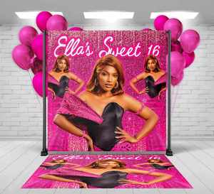 Floor Decal Happy 30Th Banner Party Decor Event Planner Decoration Step and <b>Repeat</b> Birthday Backdrop - Product Image 2