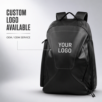 Sac à dos de haute qualité avec compartiment pour casque, poche pour chaussures et bretelles réglables pour les trajets quotidiens et les voyages