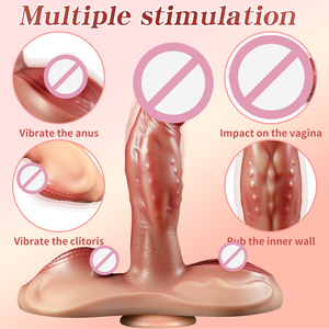 Amazon Bestseller Teleskop-/Heizbarer Flüssigsilikon Realistischer <span class=keywords><strong>Dildo</strong></span> Stoßender Vibrierender <span class=keywords><strong>Dildo</strong></span> Riesiger <span class=keywords><strong>Penis</strong></span> Großer <span class=keywords><strong>Dildo</strong></span> Masturbatoren - Product Image 2