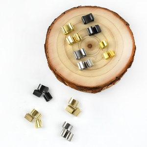 Deepeel ZA151 3 #5 #8 #10 # <span class=keywords><strong>fermeture</strong></span> éclair ouverte bouchon queue cuivre dents en forme de U haut bas arrêt <span class=keywords><strong>Clip</strong></span> fin boucle vêtements sacs alliage - Product Image 5