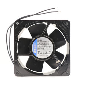 Ventilador Axial ebmpapst 4656ZW 119 x 119 x 38 mm, 12 cm, 230 V CA, 19 W, 160 m³/h, 2650 rpm, con Rodamiento de Bolas, Totalmente Metálico, para Enfriamiento de Equipos - Product Image 2