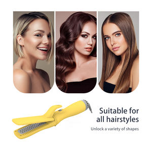 Lissage des cheveux Nanotitan Planchas De Cabello Profesional Cermicas 3 en 1 lisseur bigoudi cordon d'alimentation pour fer japonais - Product Image 4