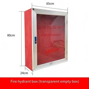 Minchang 1.2mm thép nhẹ vòi chữa cháy Reel Tủ 40m ống hộp nhà máy trực tiếp ngoài trời cứu hỏa lưu trữ tủ - Product Image 3