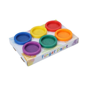 Tbc Hot Selling Wasbaar Vingerverven Niet-Giftige Kinderen Diy Gieten Pigment Spelen Organische Acrylverf 6 Kleuren Mini Pigme - Product Image 5