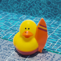 Ensemble de canards en caoutchouc assortis, jouets de bain, canards flottants colorés pour les cadeaux de fête pour enfants, jeux de piscine