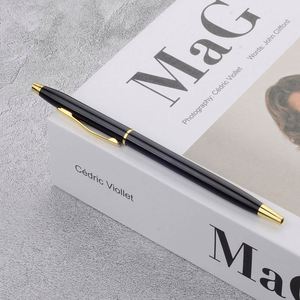 Custom Customized Logo Metal Ballpoint <b>Pen</b>-<b>Multi</b>-<b>Colored</b> Ink Small Size for Student Use Hotel Advertising Business Promotional - Product Image 4