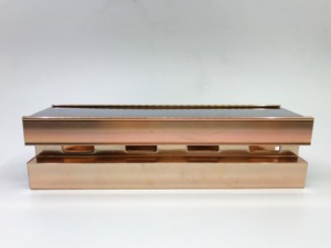 Espositore per Prodotti in Acciaio Inox con Striscia Perforata a Parete, Cornice Espositiva <span class=keywords><strong>Oro</strong></span> Rosa, Vendita Diretta dalla Fabbrica - Product Image 5
