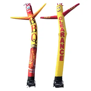 Harga Pabrik Inflatable Waving Flame/ Airdancer Dancing Man dengan Blower untuk Iklan Disesuaikan Inflatable Sky Air Dancer